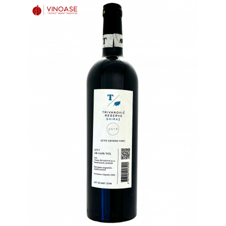 Shiraz Reserve 2018 - Trivanovic *