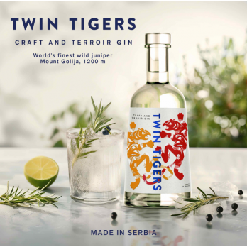 Twin Tigers Gin - Matijašević