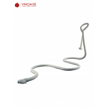 Schwebendes Seil als Weinflaschenhalter