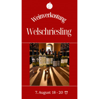 Welschriesling-Verkostung in der VINOASE