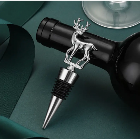 Weinflaschenverschluß Hirsch
