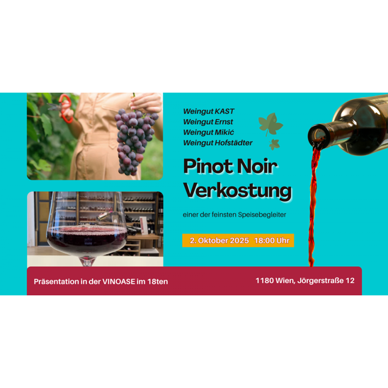Pinot Noir  - Verkostung