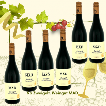 Zweigelt-Paket vom Weingut MAD