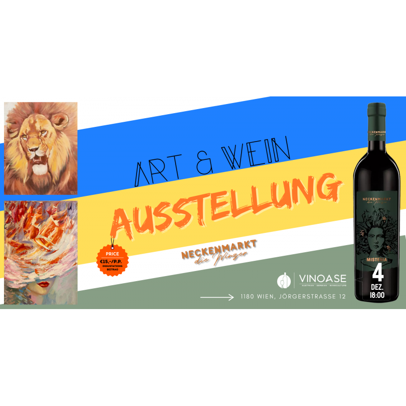 Art und Wein - Weinverkostung mit Ausstellung