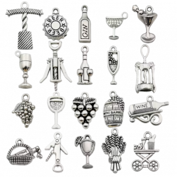 Weinglasanhänger-Set