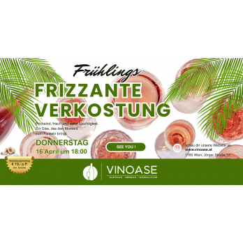 Frizzante Verkostung am 16.04.26