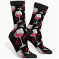 Socken mit Wein-Thema, Schwarz