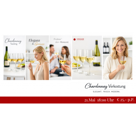 Chardonnay Verkostung am 21.05.26