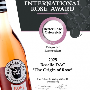 Rosalia DAC Rosé "The Origin of Rosé" 2024 - Schandl's Weingut