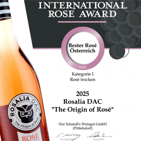 Rosalia DAC Rosé "The Origin of Rosé" 2024 - Schandl's Weingut
