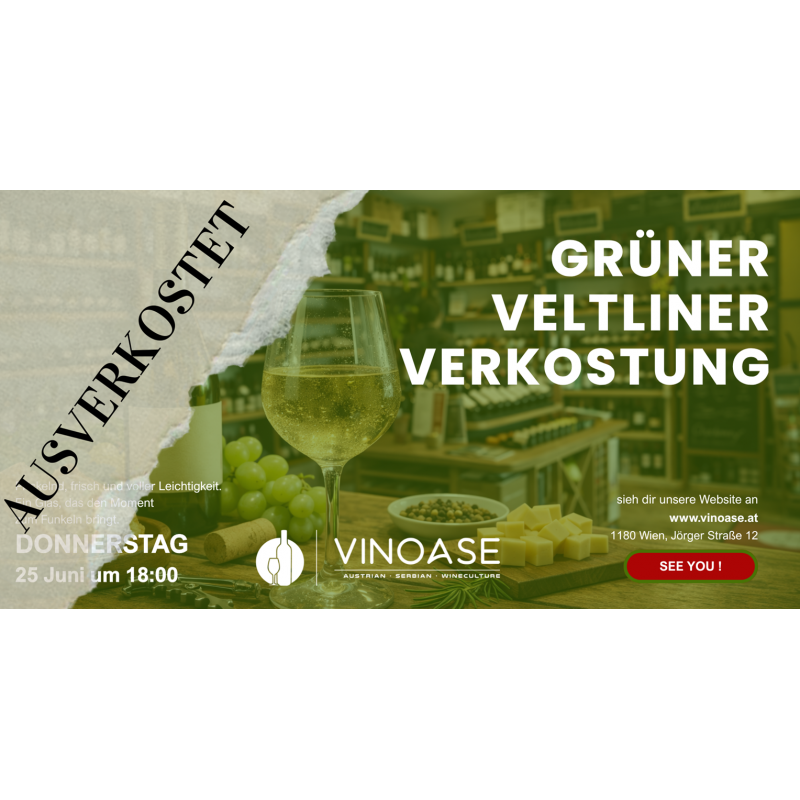 Grüner Veltliner - Verkostung am 25.06.26