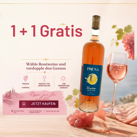 Umbra Rosé Pinot Noir 2022 - nur für kurze Zeit 1+1 Gratis