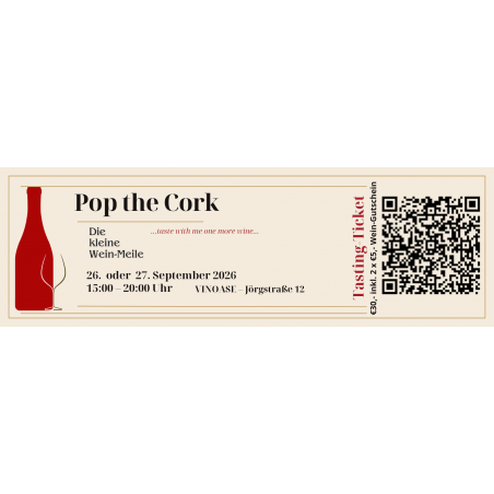 Pop the Cork - Die kleine Wein-Meile 2026