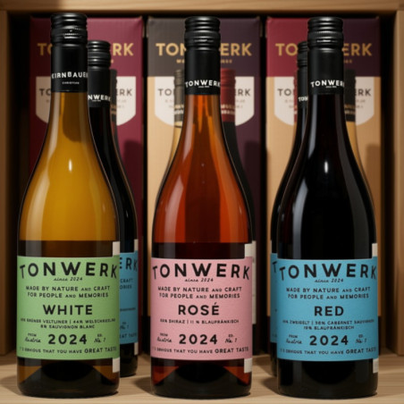Bunte TONWERK Mischung - 3er Paket