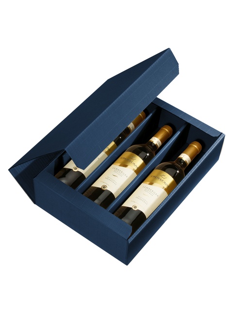 Geschenkkarton "Saphirblau" 3-er