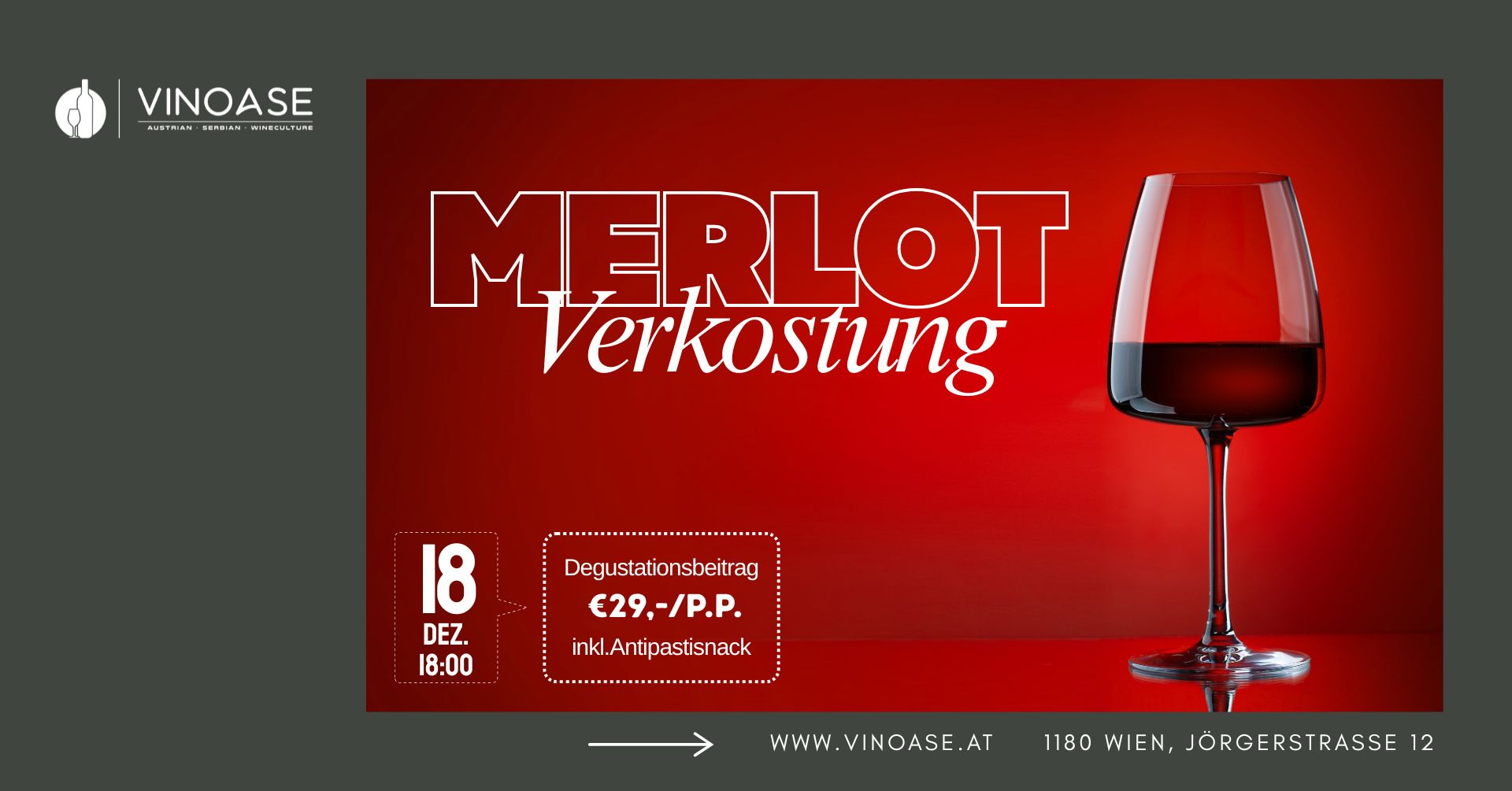 Merlot Weinverkostung