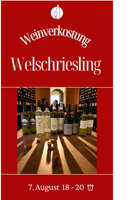 Weinverkostung Welschriesling