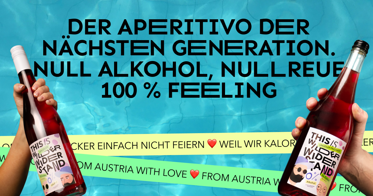 Wilder Widerstand Uhudler Frizzante Alkoholfrei