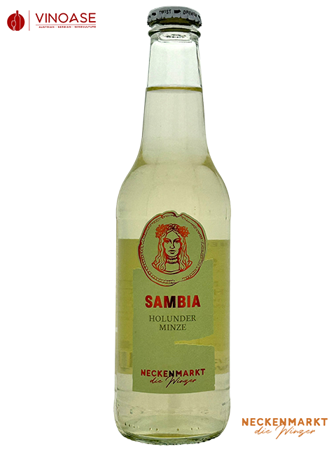 Sambia Holunder Minze Cocktail 2023 - Neckenmarkt die Winzer